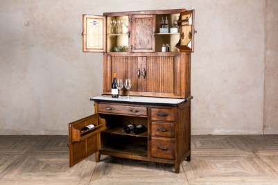 vintage wooden kitchenette