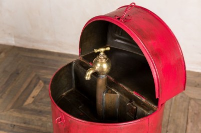 vintage industrial oil dispenser