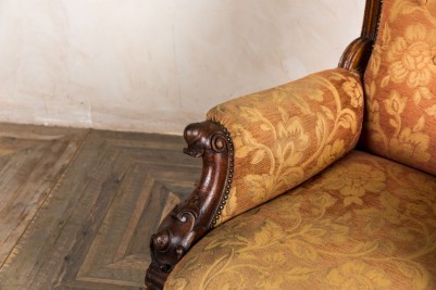 mahogany armchair