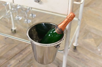 drinks trolley with ice bucket