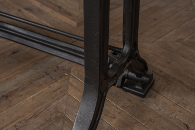 metal bar and restaurant table