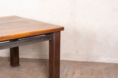 vintage wooden dining table