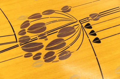 inlaid dining table