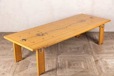 vintage oak table