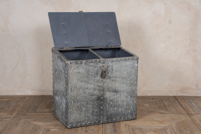 galvanised storage bin