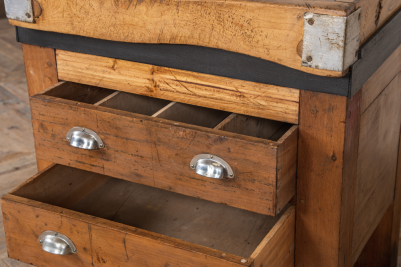 drawers with kitchen island