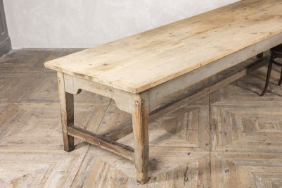 Large Edwardian Pine Scullery Table