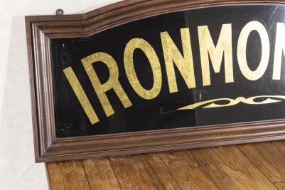 Vintage Ironmonger Sign