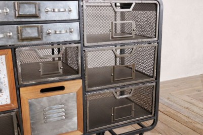 Industrial Style Storage Cabinet