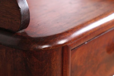 Victorian Mahogany Console Table Cupboard