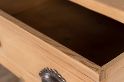 Small Pine Cupboard - Inside Drawer