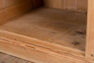Small Pine Cupboard - Bottom Shelf