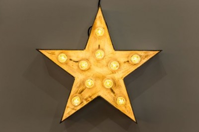 light up star sign
