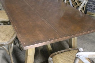 industrial look kitchen table