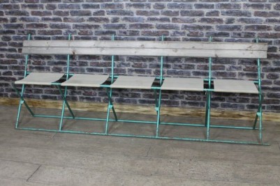 five seat folding bench
