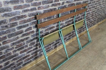 folding restaurant benches