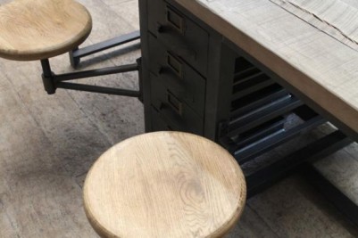 industrial style stools