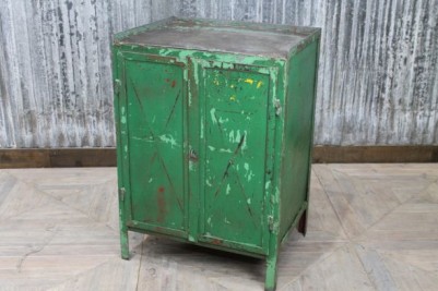 vintage metal cupboard
