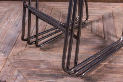 vintage style stacking stools