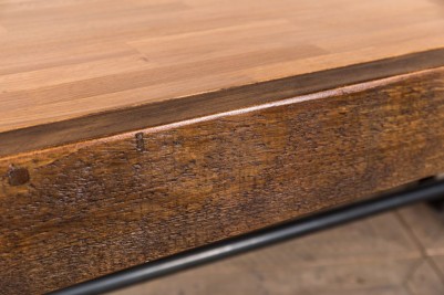 country oak butchers table
