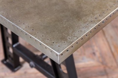 large metal table