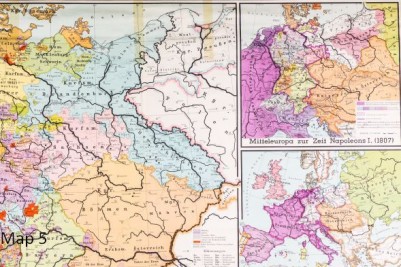 vintage canvas maps