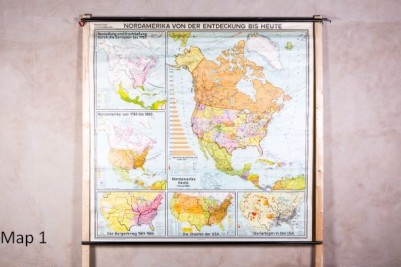 vintage world maps