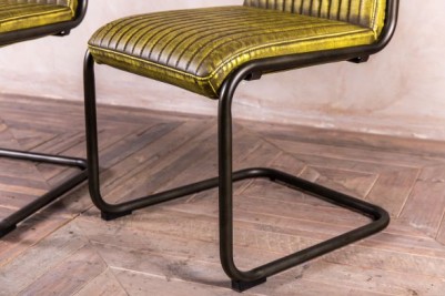 steel frame dining chair