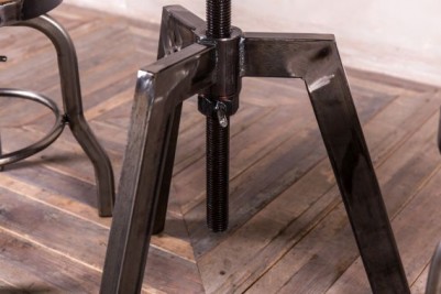 industrial style adjustable height table