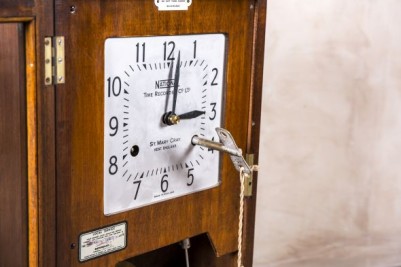 vintage employee time clock