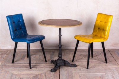 industrial style round table