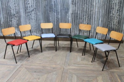 bright stacking chairs