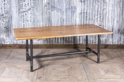 wooden top dining table