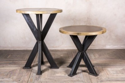 round metal table