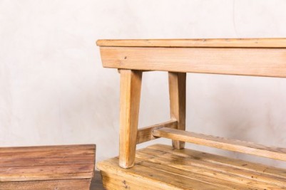 Vintage Wooden Bench Seating
