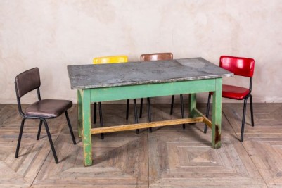 Industrial Factory Restaurant Dining Table