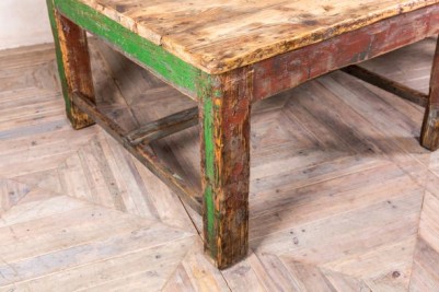 Distressed Vintage Dining Table
