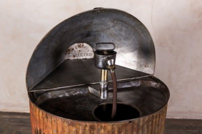 Vintage Oil Drum Paraffin Dispenser