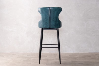 blue-faux-leather-stool-rear-view