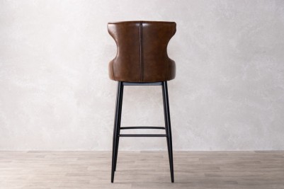 brown-faux-leather-stool-rear-view