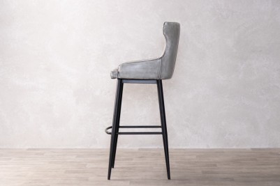 white-faux-leather-stool-side-view