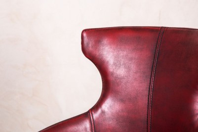 red contemporary bar stool