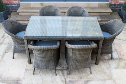 Alder Outdoor Furniture Set of Two Range in Slate Grey