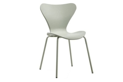 Pair of Belvidere Modern Stacking Chairs