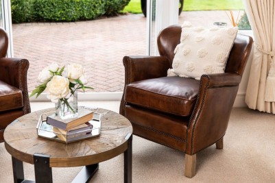 vintage leather classic armchair