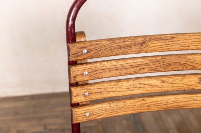 slatted stacking chairs