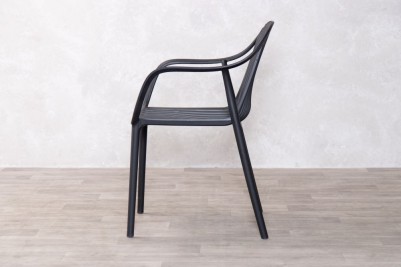 black-chair-side-view