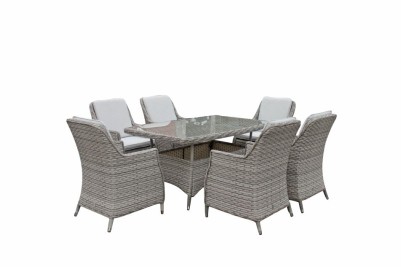 Drakeford Rattan Style Outdoor Dining Set