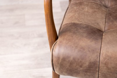 Hickory Brown Seat and Arm