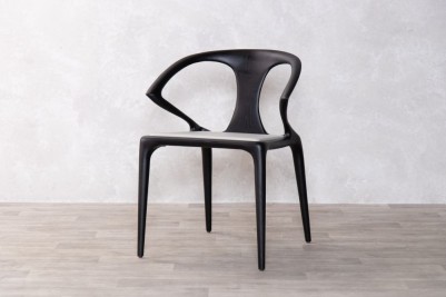 black-statement-dining-chair